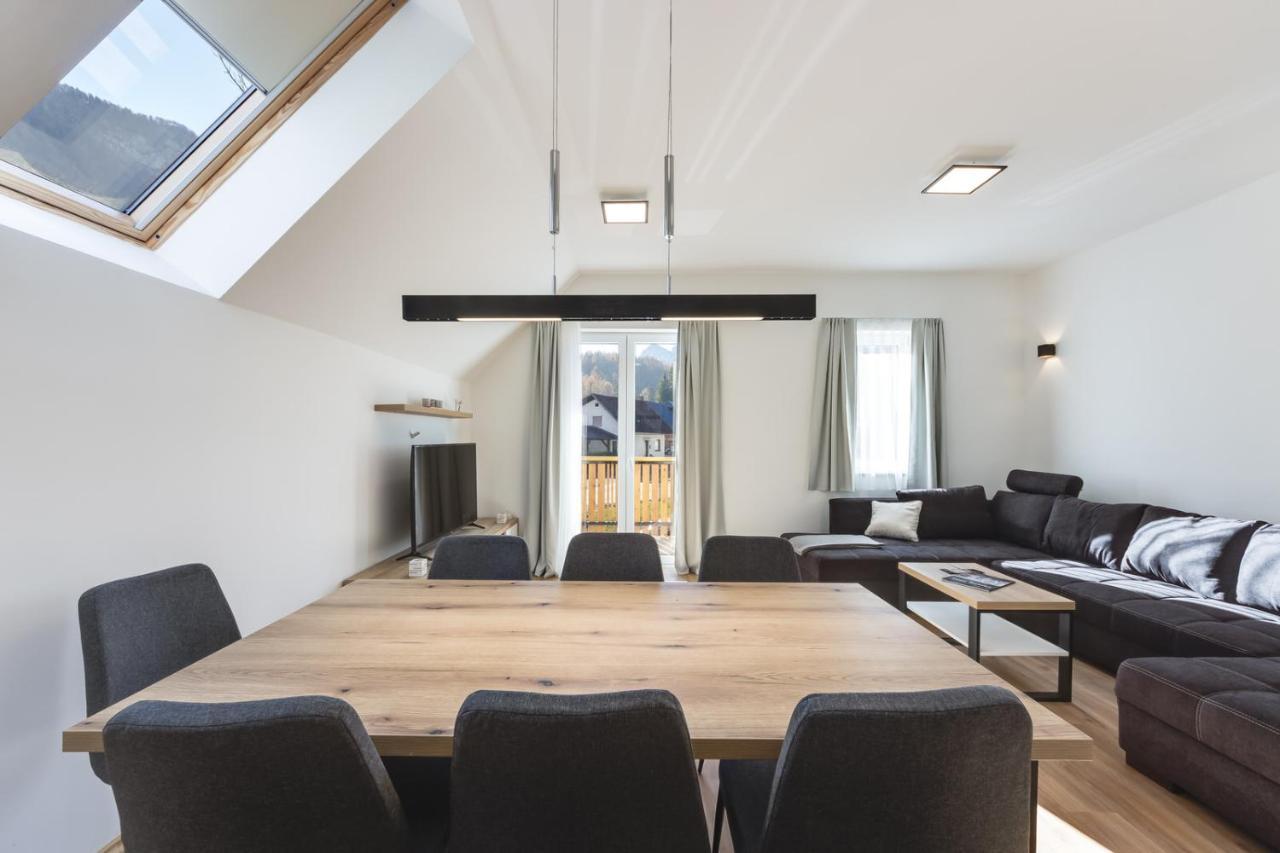 Chic Apartments With Balcony And Spa In Mojstrana Luaran gambar
