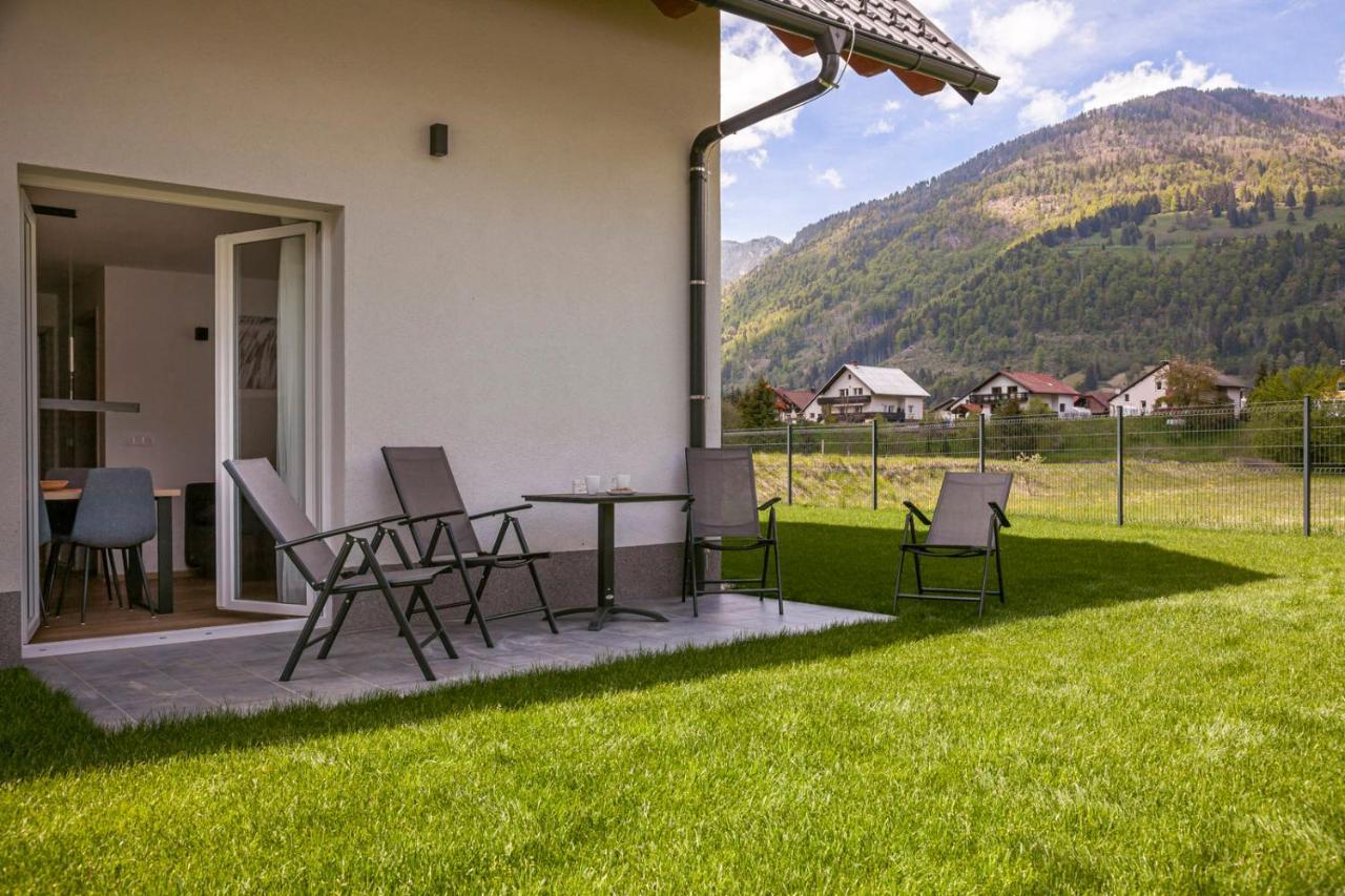 Chic Apartments With Balcony And Spa In Mojstrana Luaran gambar